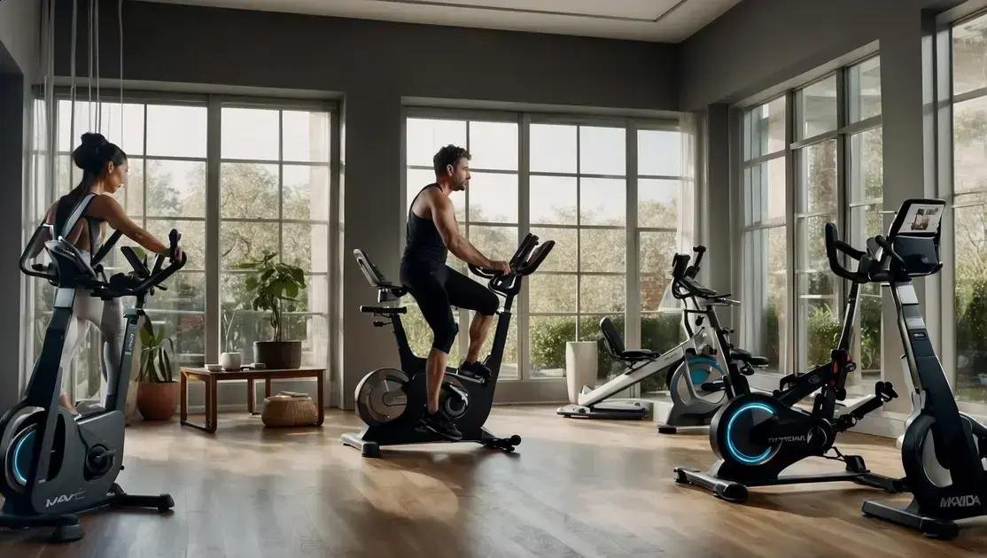 Como escolher a melhor bicicleta ergométrica para suas necessidades