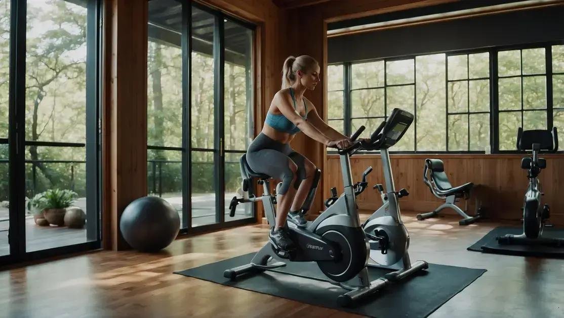 tipos de bicicleta ergométrica e como escolher a melhor para você